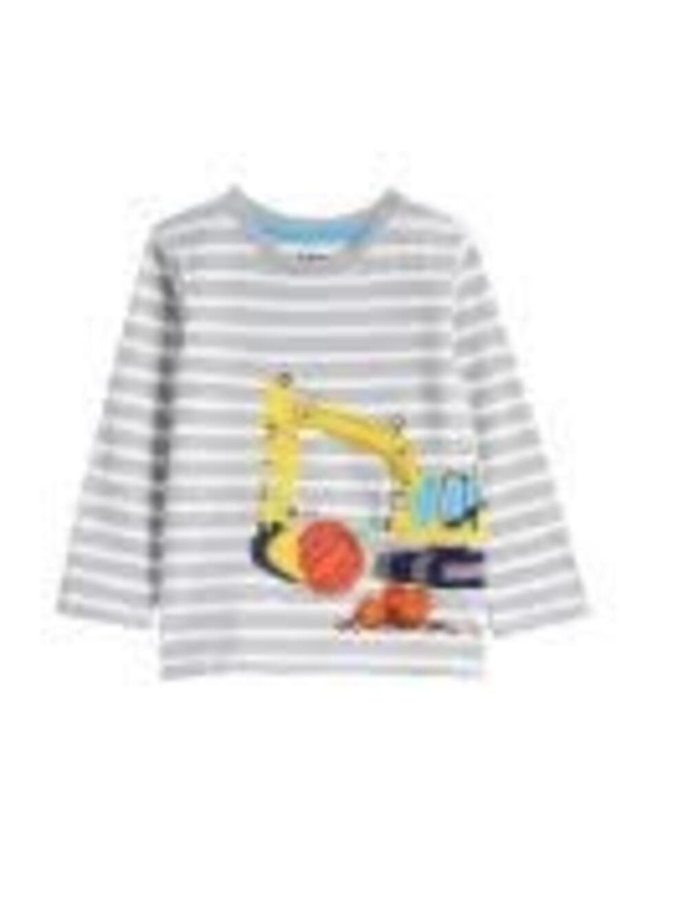 Mini Boden Digger Fall Long Sleeve Shirt NWT 7-8y - Picture 2 of 2